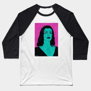 VAMPIRA - Plan 9 From Outer Space (Pop Art) Baseball T-Shirt